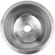 Stainless steel is the most versatile and durable cooking metal. Linkasink Kitchen Bar Sinks Stainless Steel C018 Ps Large Flat Round Sink 2 Drain Polished Wave Plumbing Supply