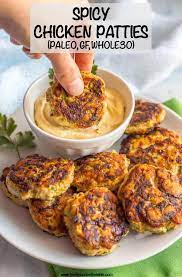 Spicy Chicken Patties Paleo Whole30 Video Family Food On The Table