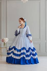 когда я стану старой и будет мне сто лет 19th Century Day Dress 1860s 1870s Civil War Romanticism Etsy Historical Dresses Civil War Dress Evening Dresses With Sleeves
