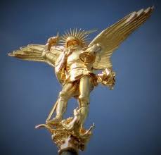 (0.17 км) ermitage mont saint michel. Archange Saint Michel Au Sommet De La Fleche De L Abbaye Du Mont Saint Michel St Michael Statue Archangel Michael