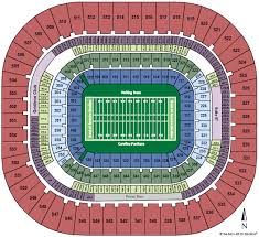 Bank Of America Stadium Seating Chart