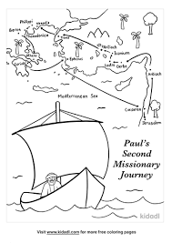 Where did they meet her? Paul S Second Missionary Journey Coloring Pages Free Bible Coloring Pages Kidadl