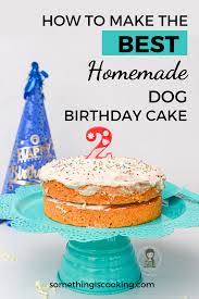Dog Birthday Cake With Peanut Butter And Carrot And Easy Frosting Recipe Dog Birthday Cake Dog Birthday Cake Easy Dog Birthday Cake Recipe