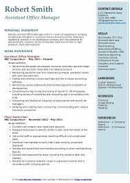 Office assistants are responsible for performing numerous clerical and administrative duties, including answering phones, filing, entering data, and arranging schedules, to keep an office running smoothly. Office Manager Resume Samples Qwikresume