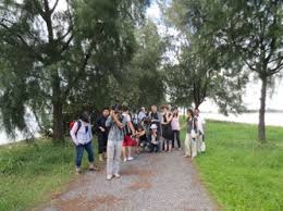 Years ago, lorong halus was once a landfill,aka a rubbish. Day 16 Pulau Semakau The Flying Circus Project 2013