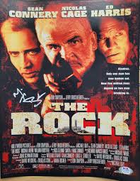 Michael Biehn Signed 11x14 the Rock Movie Poster PSA DNA