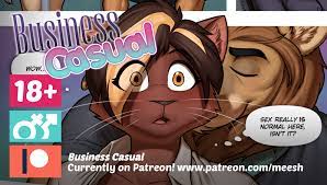 Business casual furry