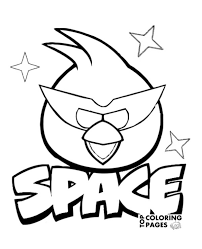 Your child will love coloring his favorite zoo animals. Printable Angry Birds Space Coloring Page Topcoloringpages Net