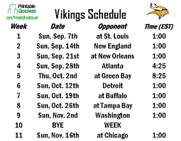 Printable team schedules in pdf format for your favorite professional and college teams. Nfl Schedules