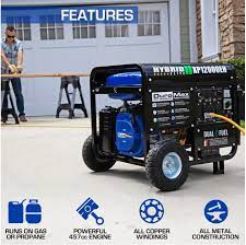 With 12,000 starting watts and 9, 500 running watts, this unit can handle. Duromax Xp12000eh 12000 Watt 18 Hp Portable Dual Fuel Gas Propane Gene