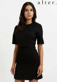 Black And Smart Dress Alter Black Belted Mini Going Out Work Smart Dress Size 14 A0031 Smart Dress Dresses Mini Black Dress