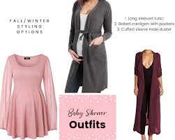 Winter wear is also appropriate in fall. What To Wear To Your Baby Shower Full Heart Mommy