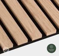 Oak Acoustic Slat Wood Wall Panels | Natural Core | Original Slatpanel®