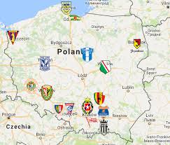 Logo of ekstraklasa sa, polish highest. Ekstraklasa Poland Map Map Poland Map Football Logo