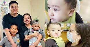 Cháu trai 1 tuổi của Phi Nhung phải đi học, mặt như sắp khóc khi mẹ đón