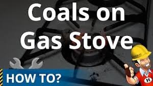 The grate in a stove is made up of bars of metal (nearly always cast iron when burning coal shut down the top air vent of your stove and use the bottom air vent to regulate the fire. How To Light Coals On A Natural Gas Stove Youtube