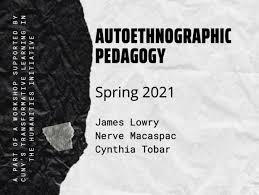 Autoethnographic Pedagogy Zine