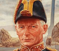 Sold at Auction: Sandor C Klein, SANDOR KLEIN LORD MOUNTBATTEN PAINTING