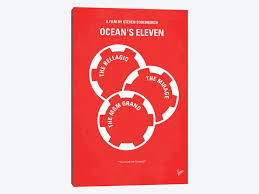 Az új kiállítás és kalandjáték középkori utazásra, lovagi küldetésre hív. Ocean S Eleven Minimal Movie Poster Canvas Wall Art By Chungkong Icanvas