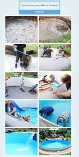Stahlwand Rundpool So Einfach Bauen Sie Ihren Swimmingpool Selbst Pool Bauen Diy Build Your Own Pool Diy Swimming Pool Round Pool