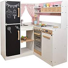 Sun Enfants Cuisine Paris Xxl En Bois Rose Blanc Cuisine Enfant Cuisine Moderne Bois