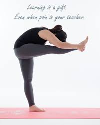Exhale, take the right hand to the outside of the left thigh and the left hand behind the left hip and twist the torso to the left so that the navel faces the left kneecap Dandayamana Janu Sirsasana Standing Head To Knee Pose Yoga Balance Yoga Words Yoga Progress Online Yoga Classes