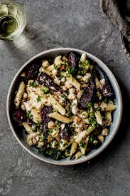 Beet Chickpea Pasta With Lemon Tahini Sauce Dishing Up The Dirt Chickpea Pasta Lemon Tahini Sauce Recipes