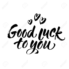 Vector Modern Brush Calligraphy Inscriptions Good Luck To You Good Luck To You Cute Quotes For Instagram Luck