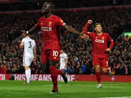 Eze celebrates for crystal palace. Liverpool Vs Sheff Utd Liverpool Sink Sheffield United To Make It A Year Unbeaten Football News