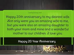 Gifts for life's special events! 30 Best 20 Year Anniversary Wishes To Celebrate Togetherness