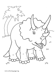 Free triceratop dinosaur coloring page online. Dinosaurs A Triceratops Dinosaur Coloring Page Dinosaur Coloring Pages Dinosaur Coloring Page Dinosaur Coloring