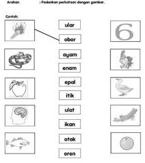 Soalan Ujian Bahasa Melayu Prasekolah In 2020 With Images Kindergarten Reading Worksheets Kindergarten Reading Activities Preschool Worksheets