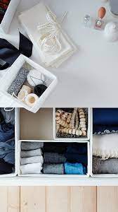 Ikea summera drawer insert with 6 compartments anthracite 44 cm x 37 cm x 3 cm. Skubb Box Set Of 6 White Ikea