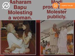 Man Seen Molesting Woman In Viral Photograph Is Not Godman Asaram Bapu