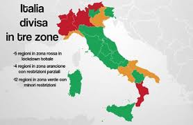 Ecco cosa si potrà fare e cosa non si potrà fare con il passaggio nella zona con minori limitazioni. Italia Divisa In Zone Regione Per Regione Sono 5 Le Regioni Zona Rossa A Rischio Lockdown Ultime Notizie Flash