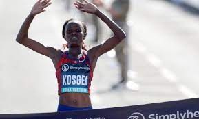 The athlete, who is a member of kapsait nike athletics camp in elgeyo marakwet county, is eyeing gold at the 2020 tokyo olympic games. Women S Marathon Preview Brigid Kosgei To Chase Olympic Record Canadian Running Magazine