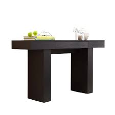 Whatever you choose will be a household helper that can make every day easier. 120cm Black Oak Long Drawer Console Table Safe Green Furniture Supplier Slicethinner