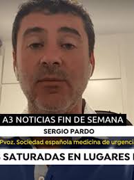 Antena 3 Noticas. Fin de Semana, con el Dr. Sergio Pardo (Minuto 20:30)