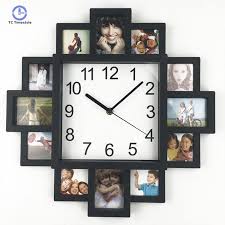 Download now presentasi keren dengan bingkai unik powerpoint id. Diy Jam Dinding Modern Desain Bingkai Foto Jam Tangan Plastik Gambar Seni Jam Dinding Unik Dekorasi Rumah 2018 Baru Tiba Wall Clocks Aliexpress