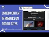 How to Create Content for Your Google Site in Minutes | elink.io ...