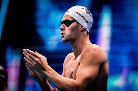 Caeleb dressel and michael andrew react at the medal ceremony for the men. Michael Andrew Confident On Road To Monumental Olympic Trials Test