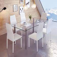 Commandez sans plus attendre vos chaises design ou contemporaines pour salle à manger. Lot De 6 Chaises De Salle A Manger Contemporain Avec Revetement En Cuir Pu Blanc Achat Vente Chaise Blanc Soldes Sur Cdiscount Des Le 20 Janvier Cdiscount