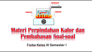 Merupakan suatu peristiwa perpindahan energi panas melalui zat tertentu, dan juga tanpa disertai dengan perpindahan dari zat tersebut. Soal Fisika Mengenai Konduksi Konveksi Radiasi Kls 11 Jawabanku Id
