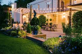 Learn how to hang heavy duty outdoor string lights with this simple to follow tutorial! Outdoor Festoon Lights X 50cm Spacing Festoon House