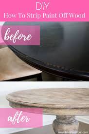 How To Strip Paint Off Wood My French Style Dining Table Mon Petit Four Repainting Kitchen Tables Stripping Paint Dining Table Makeover