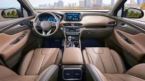 Hyundai Santa Fe 2019 Interior Hyundai Santa Fe Interior Santa Fe Interiors Hyundai Santa Fe
