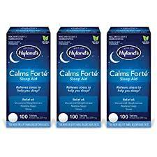 Have you taken calms forte by . Amazon Com Natural Sleep Aid Pills Calms Forte By Hyland S Insomnia And Stress Relief Supplement 100 Tablets Pack Of 3 Health Household