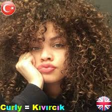 Curly Kivircik Okunusu Korli Wordsenglish Englishwords Engl Curly Hair Styles Curly Hair Styles Naturally Hair Styles