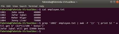I know how to search for a string in a directory and its sub directories, but i am confused when it comes to searching for a split in the string. 20 Awk Examples Linux Hint