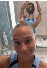 Slick Back Bun Tutorial for UNC Field Hockey Gameday